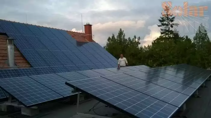 Napelem rendszer Őcsény